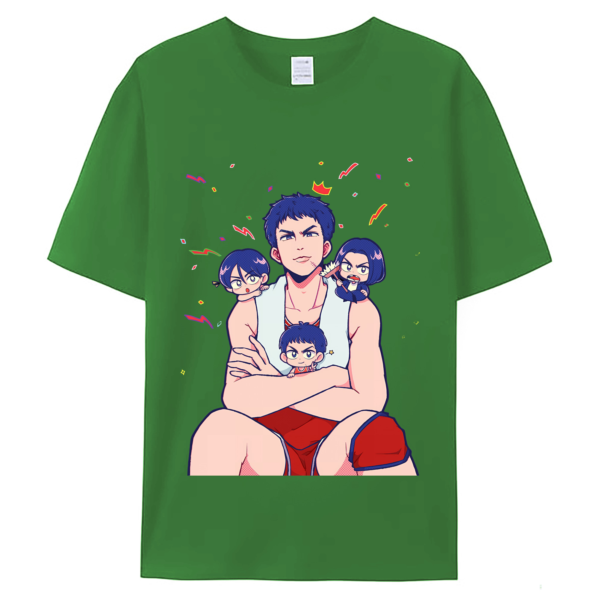 （画像用） SLAM DUNK／スラムダンク レディースカジュアルプリントTシャツ（綿100％）